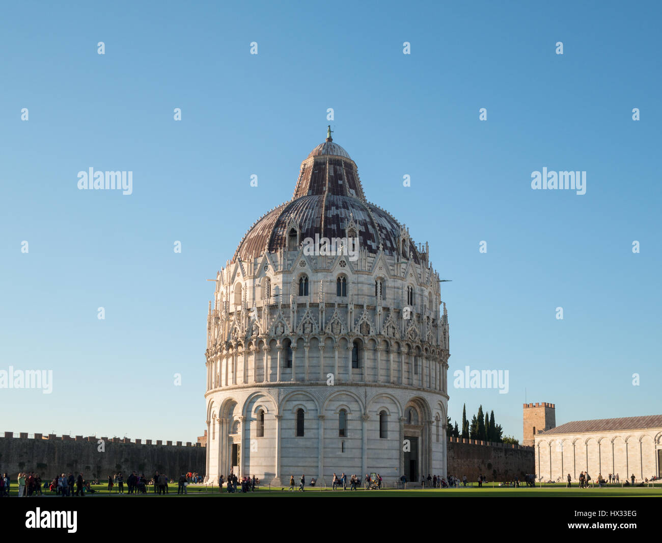 Pisa Baptistery Stock Photo