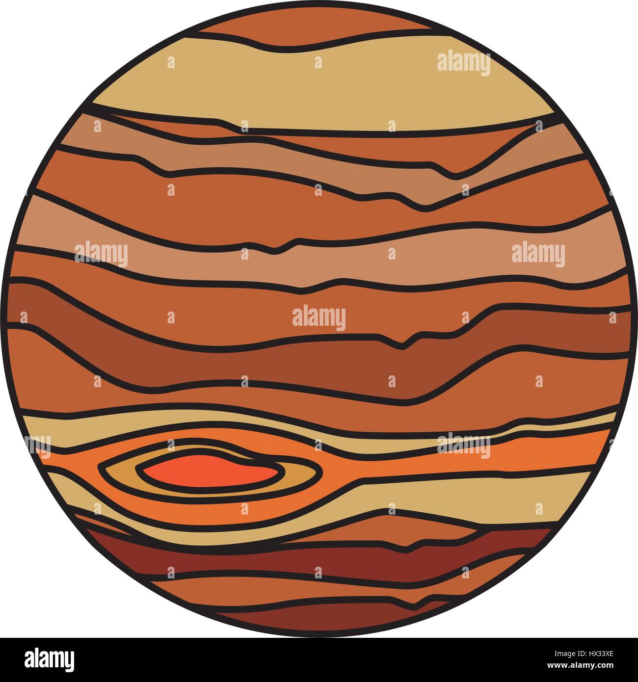 jupiter system solar Stock Vector Image & Art Alamy