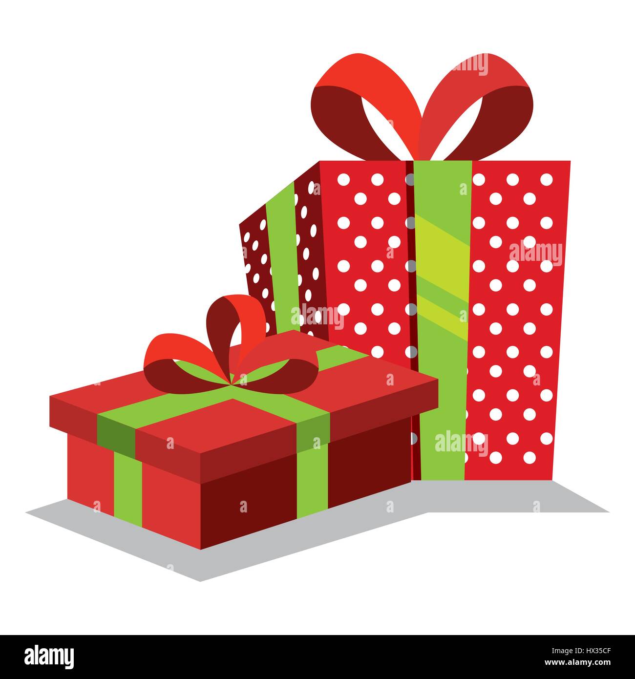giftbox presents set icons Stock Vector Image & Art - Alamy