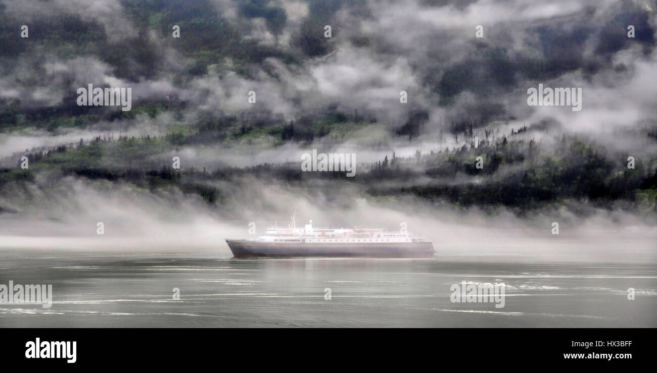 Ghost Ship Skagway Alaska Stock Photo Alamy