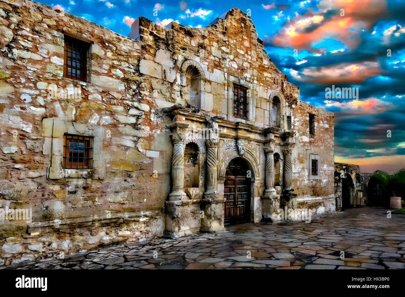 The Alamo - San Antonio Texas Stock Photo - Alamy