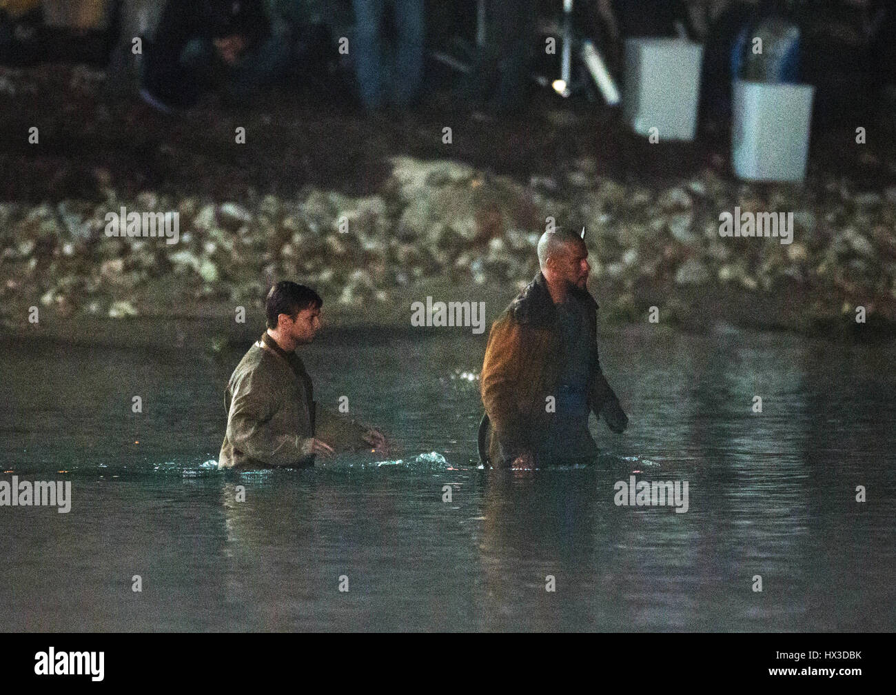 Behind the scenes of 'Robin Hood: Origins' where Jamie Foxx and Taron ...