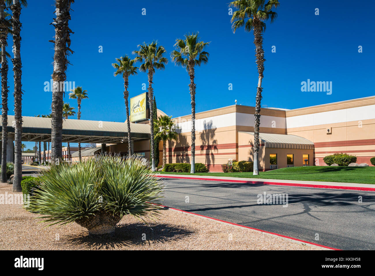 The Apache Gold Casino and Resort near Globe, Arizona, USA Stock Photo