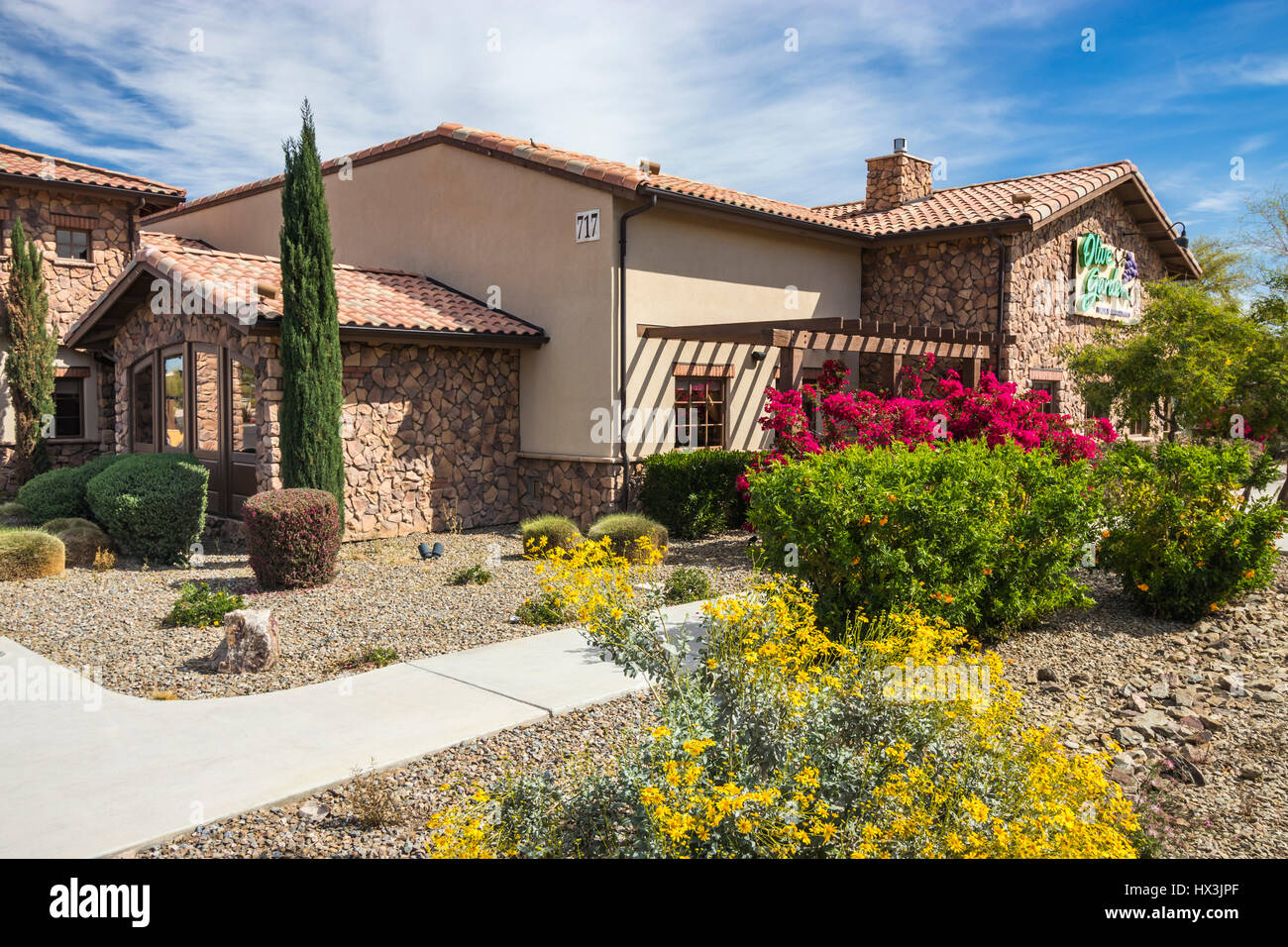 The Olive Garden restaurant in Casa Grande, Arizona, USA. Stock Photo