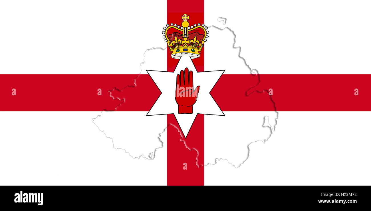 Ulster Banner Northern Ireland Stock Photos Ulster Banner