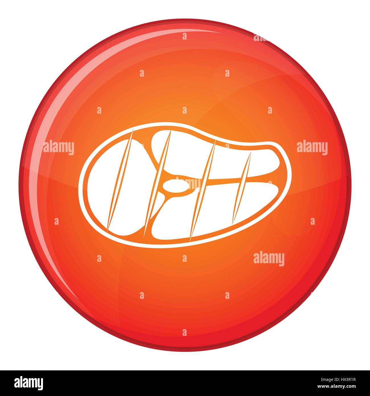 Steak icon, flat style Stock Vector Image & Art - Alamy