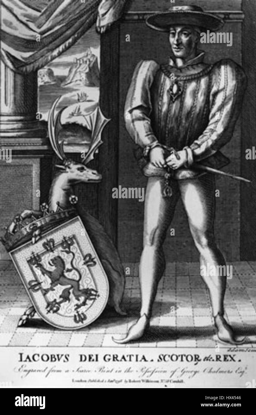 James II Portrait Stock Photo - Alamy