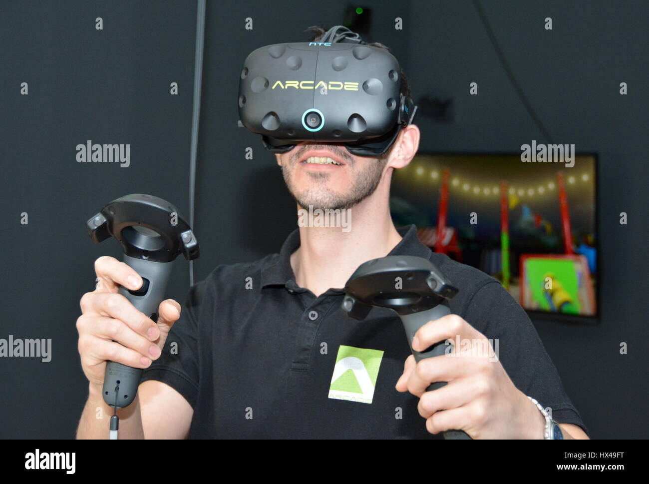 Bad Hersfeld, Deutschland. 15th Mar, 2017. Kai Schiek, einer von zwei