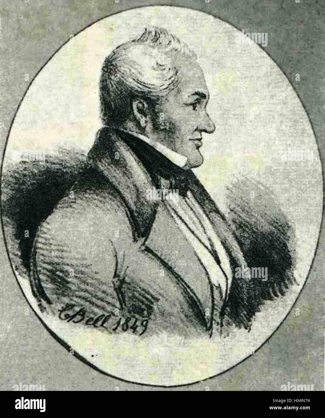 John Bardwell Ebden Cape Politician and Businessman 1849 Stock Photo