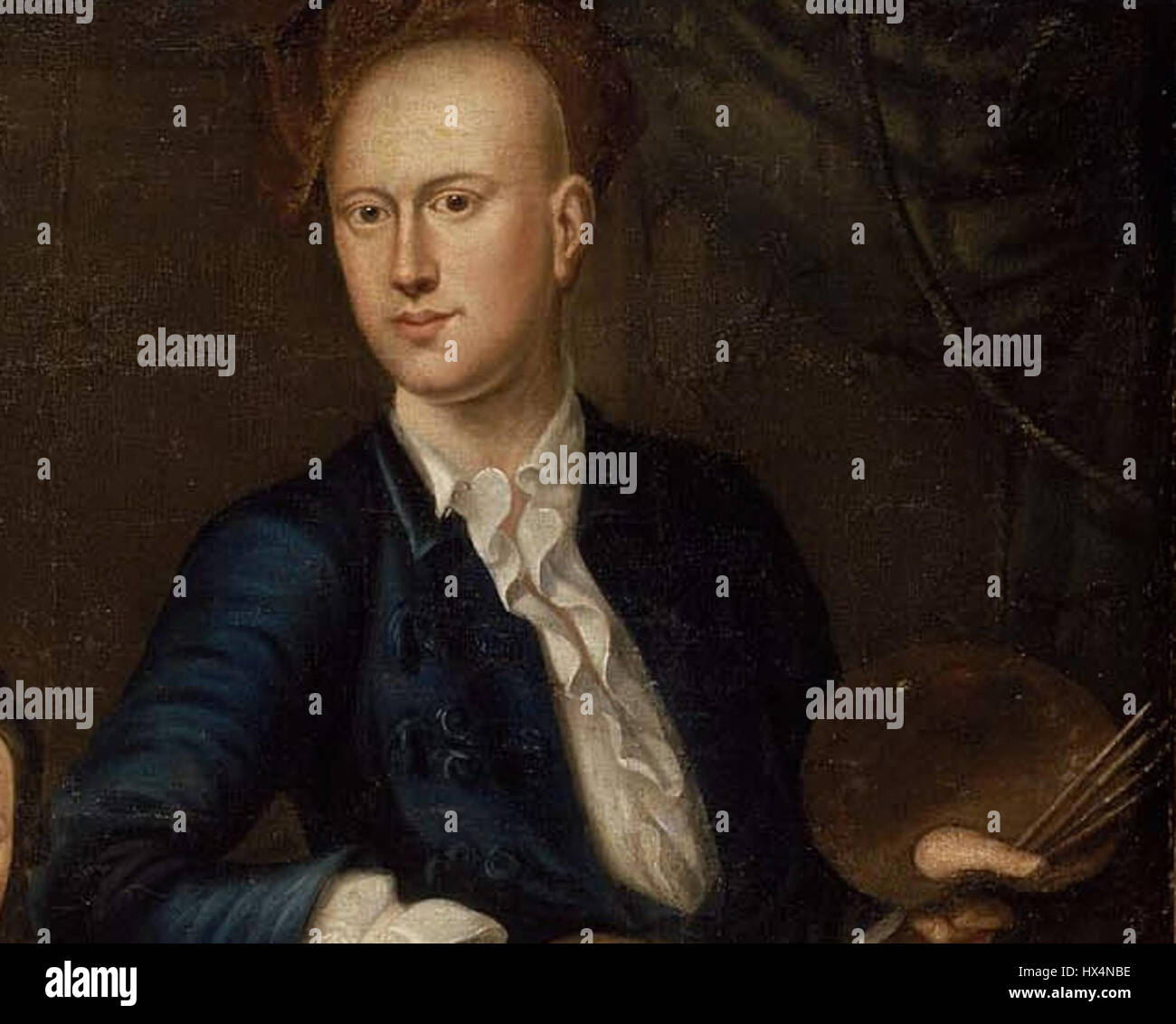 John Greenwood self portrait Stock Photo Alamy