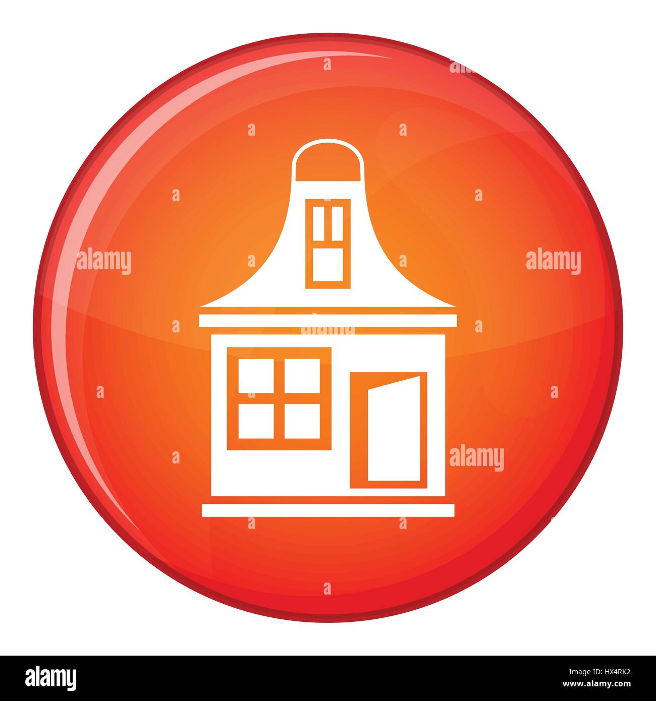 Small house icon, flat style Stock Vector Image & Art - Alamy