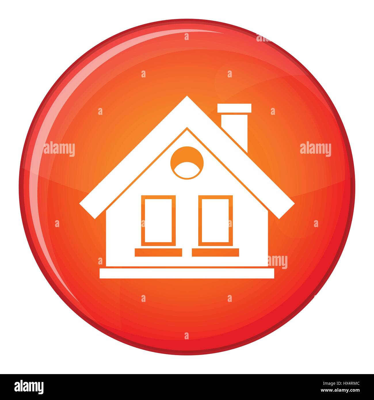 House icon, flat style Stock Vector Image & Art - Alamy