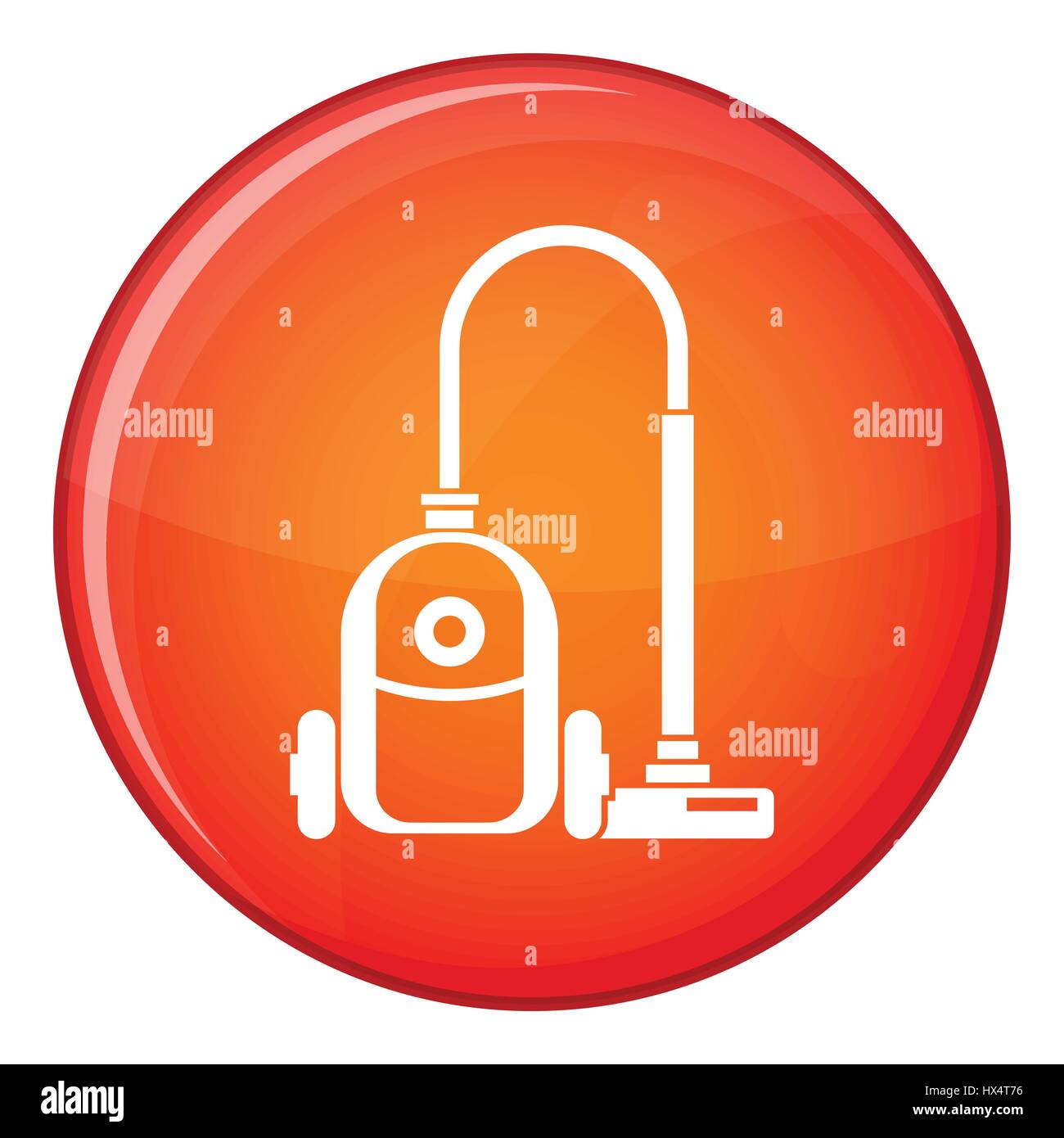 Vacuum cleaner icon, flat style Stock Vector Image & Art - Alamy