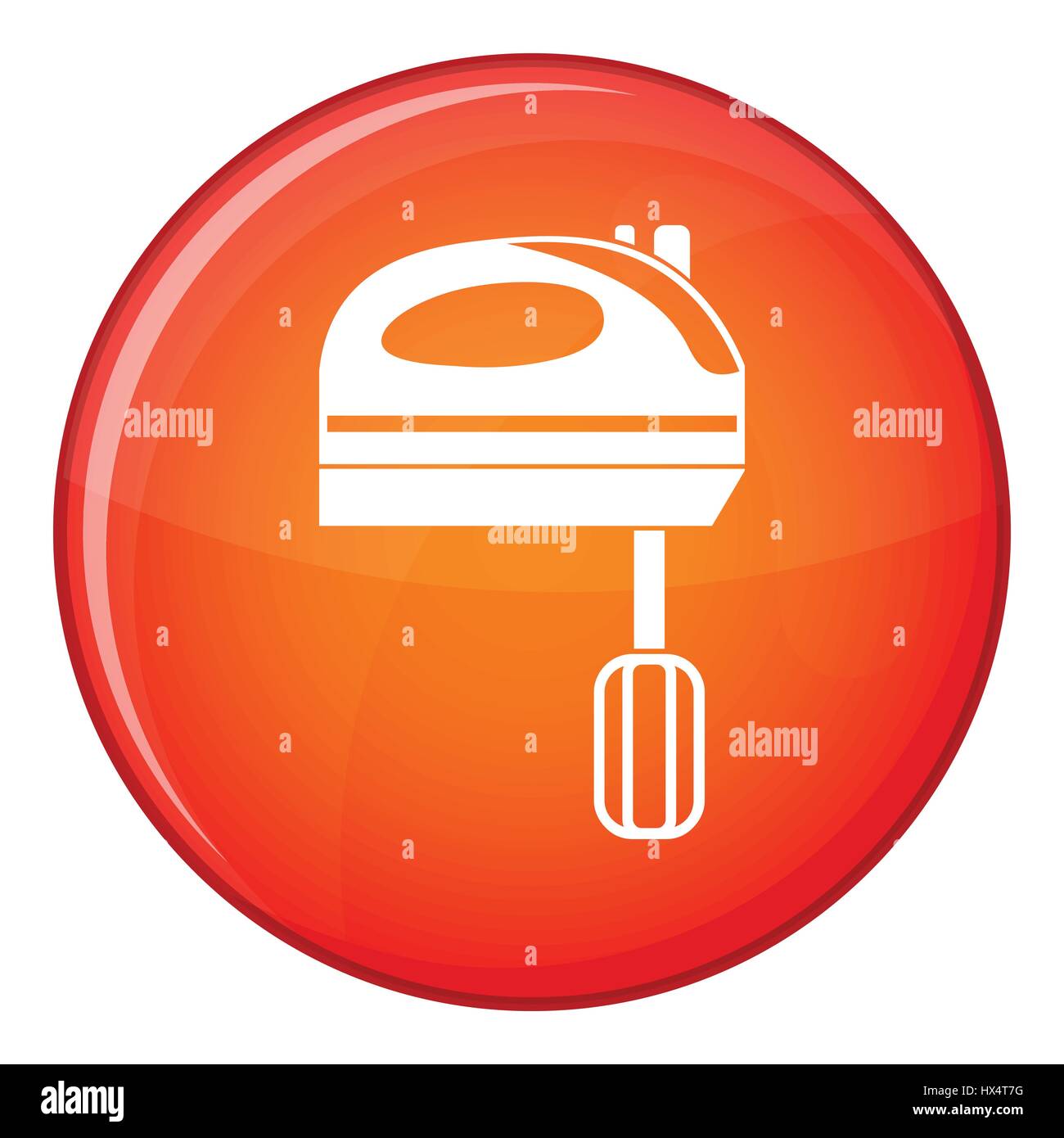 Mixer icon, flat style Stock Vector Image & Art - Alamy