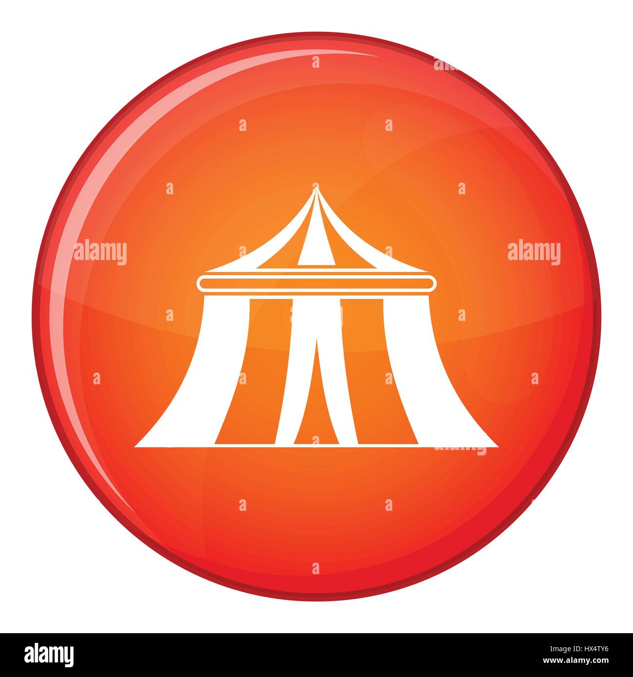 Circus tent icon, flat style Stock Vector Image & Art - Alamy