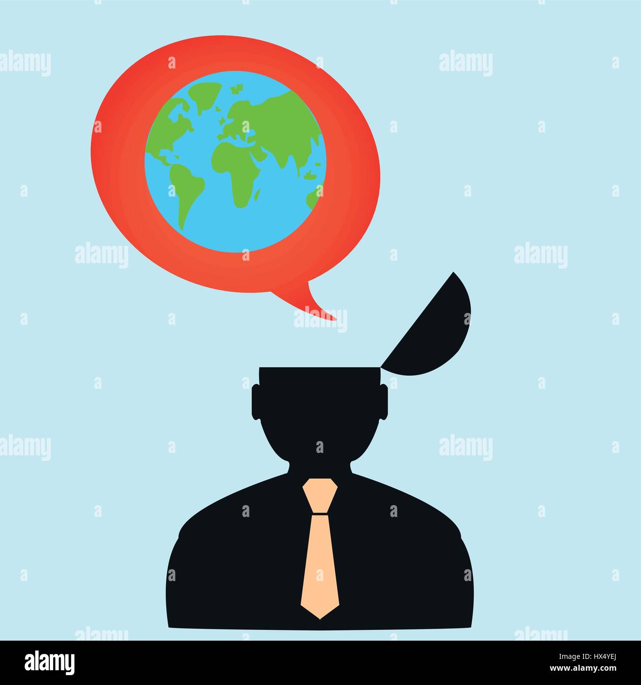 Thoughts about the world and eps Stock Vector Image & Art Alamy
