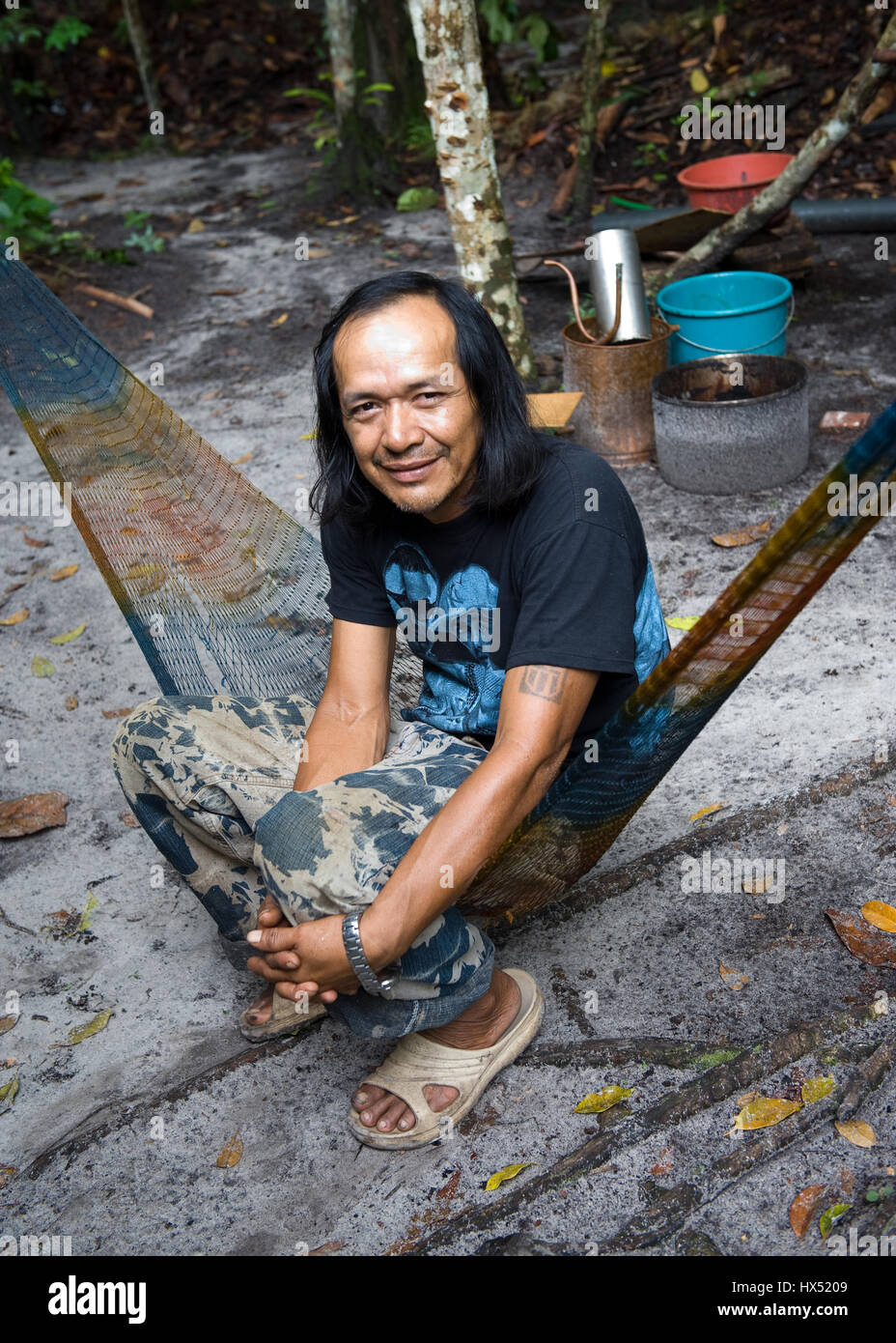 Ayahuasca healing center in Peru Stock Photo