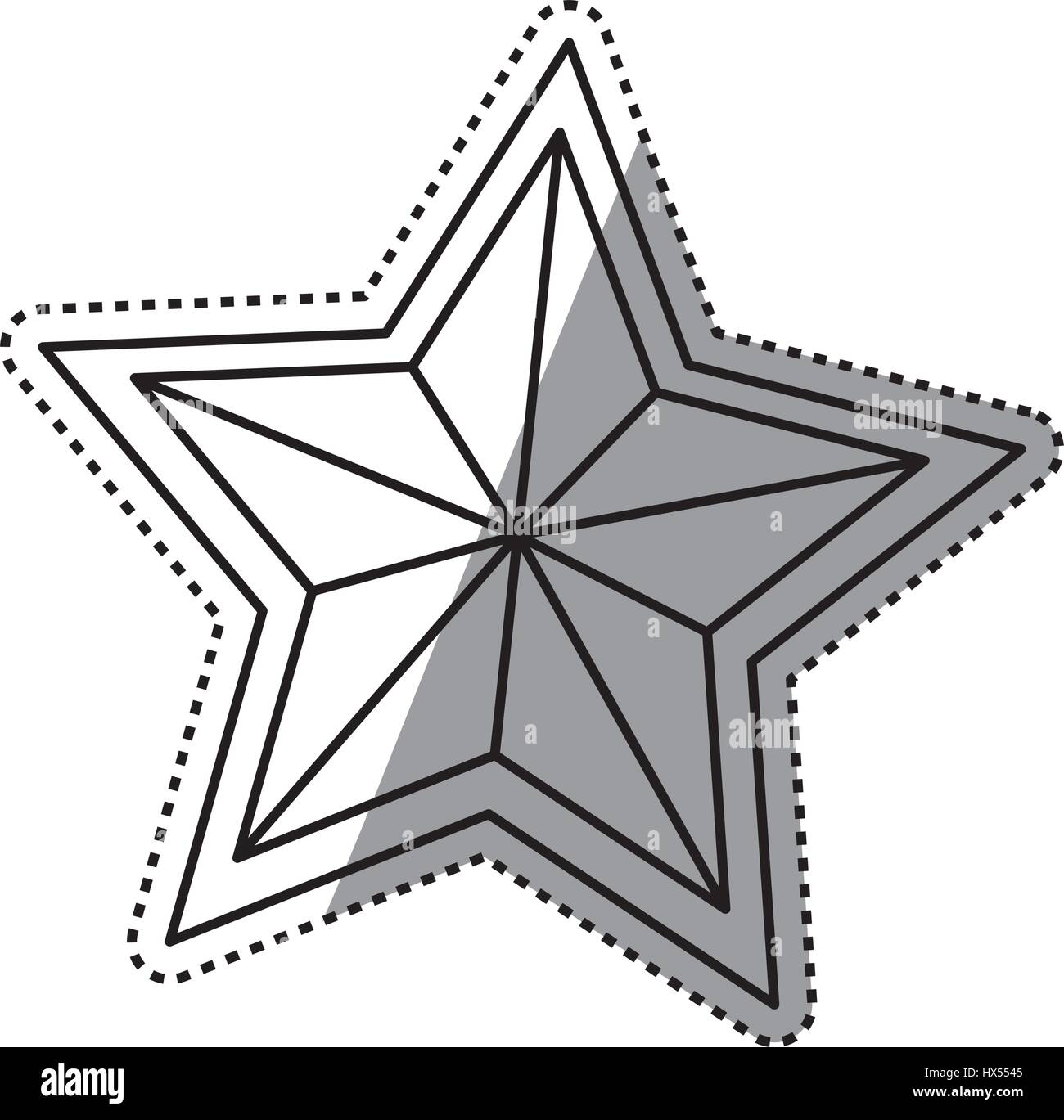 Star shape symbol Stock Vector Image & Art Alamy