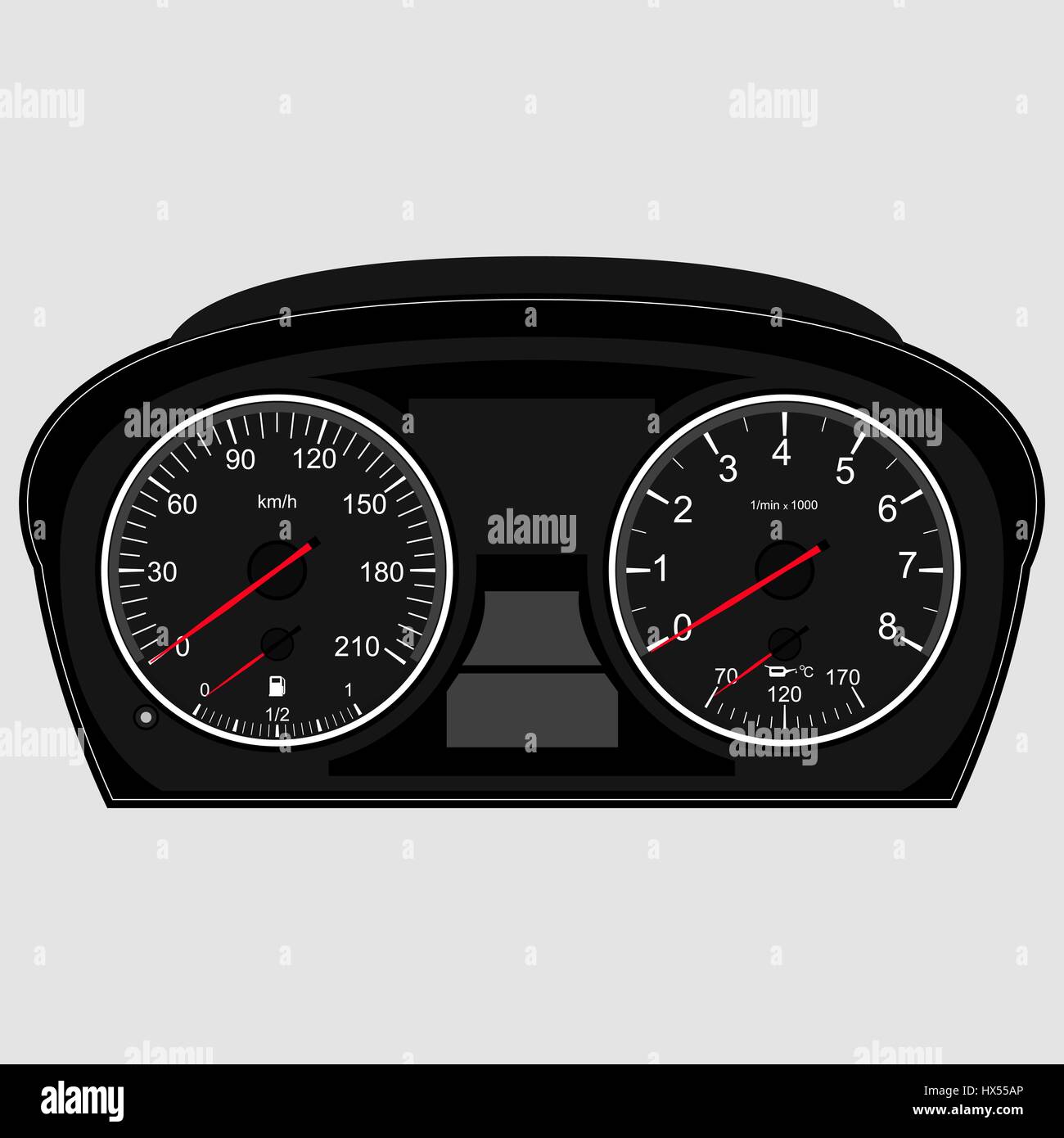 Speedometer tachometer hires stock photography and images Alamy