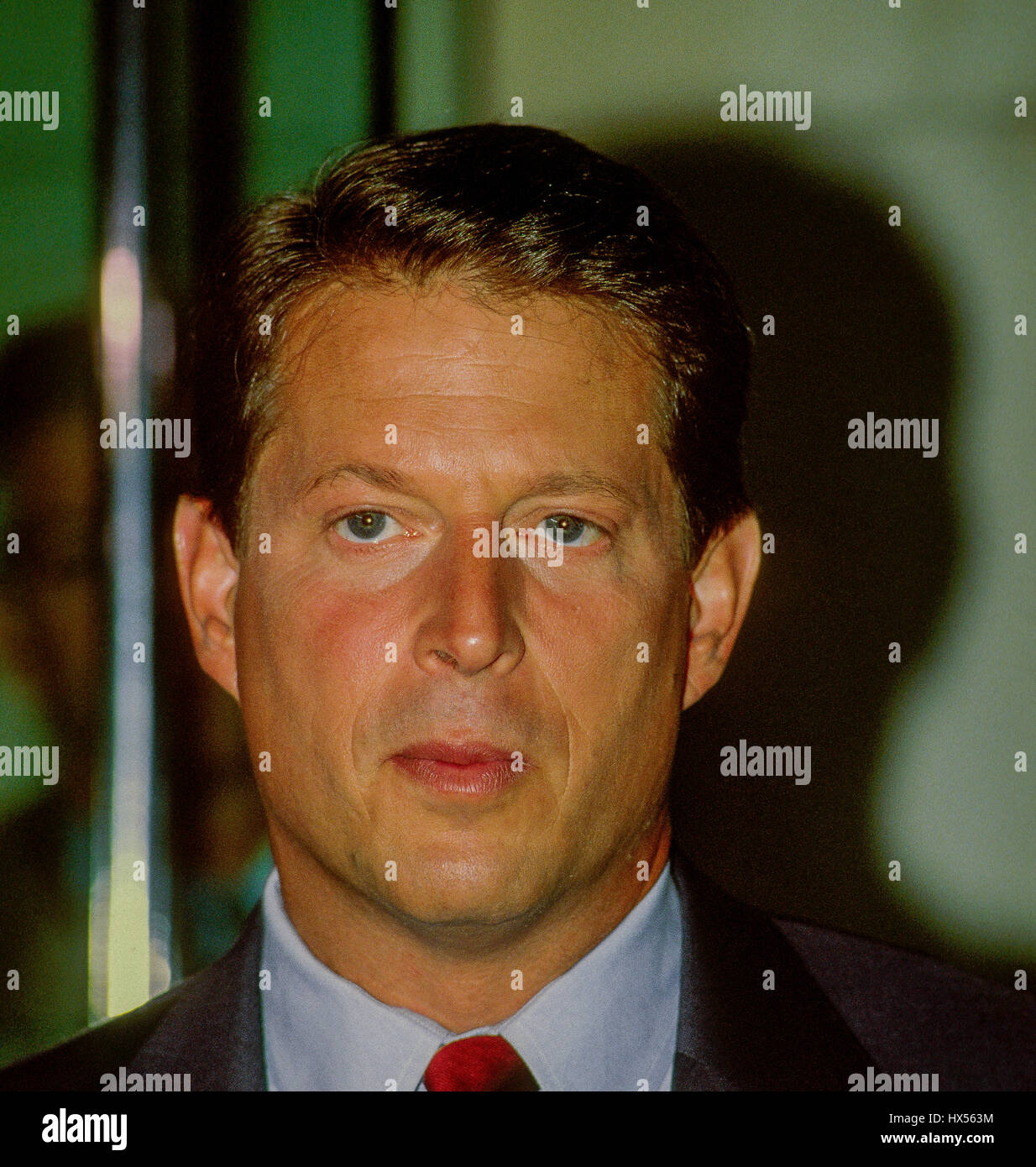 Democratic Senator Albert Gore Jr. the Vice-Presidential candidate ...
