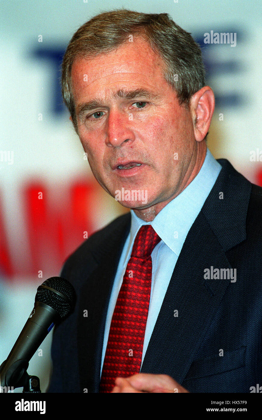 GEORGE W. BUSH GOVERNOR OF TEXAS 05 March 2000 Stock Photo - Alamy