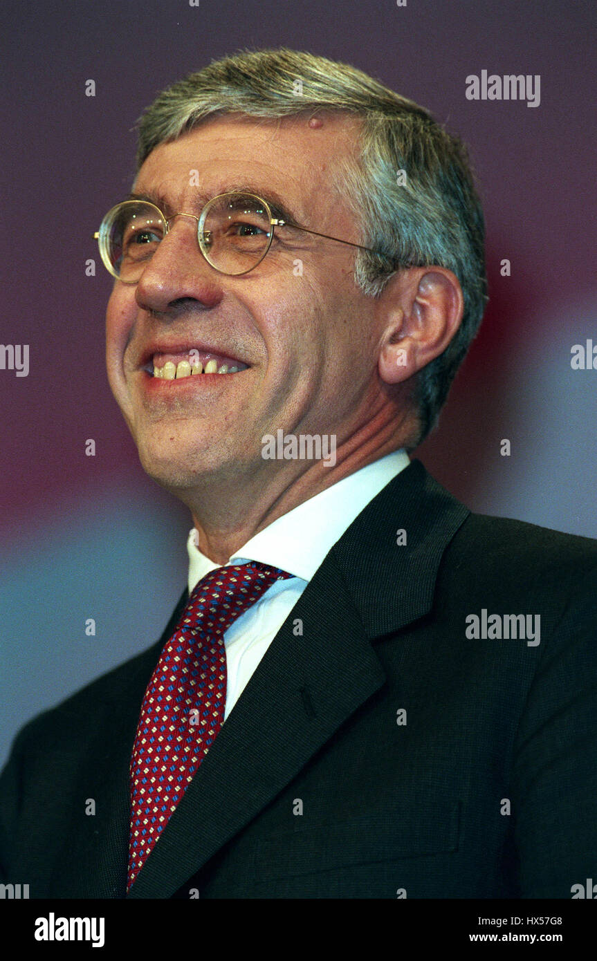 JACK STRAW HOME SECRETARY 24 October 1999 Stock Photo Alamy