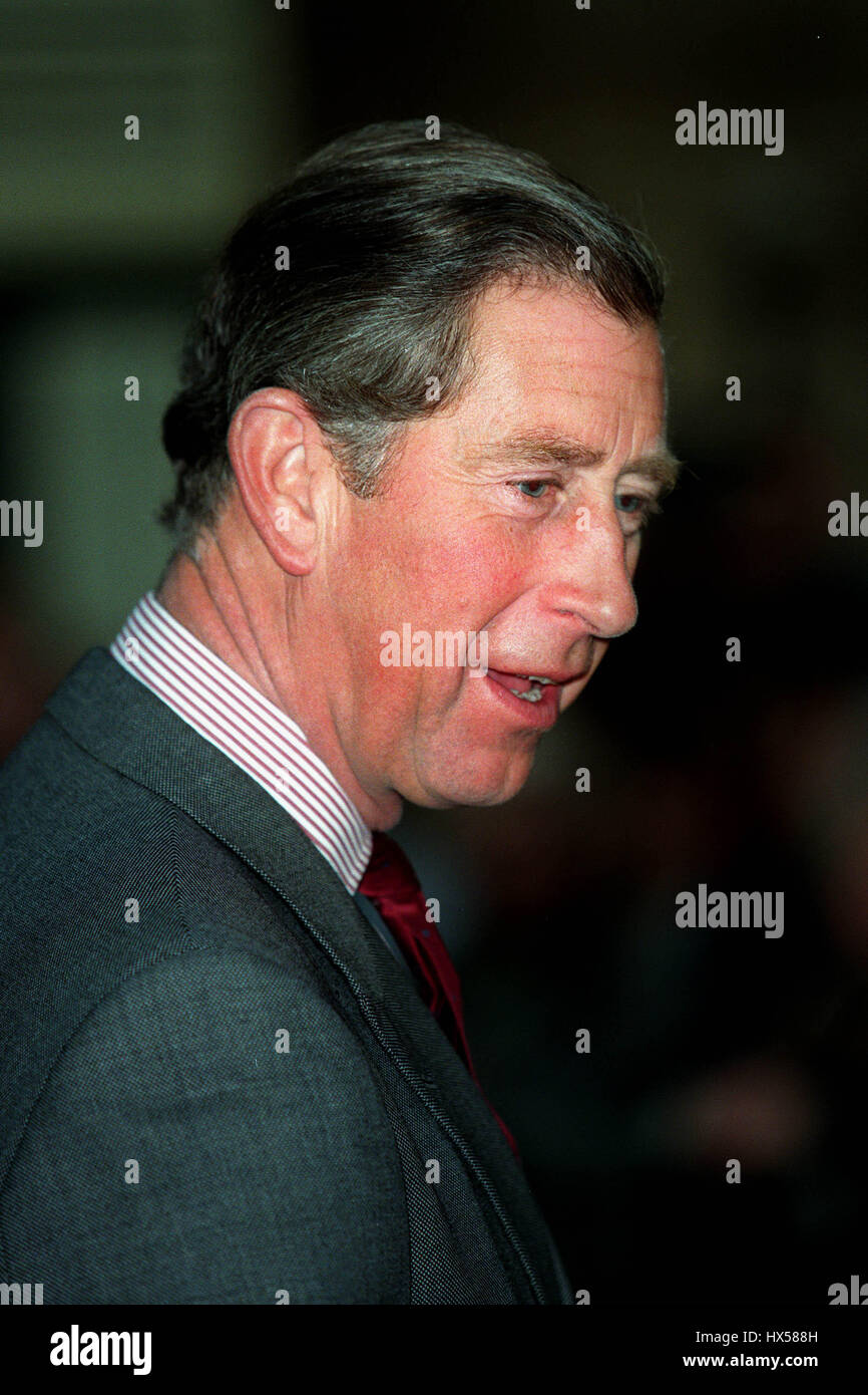 PRINCE CHARLES PRINCE OF WALES 23 October 1998 Stock Photo