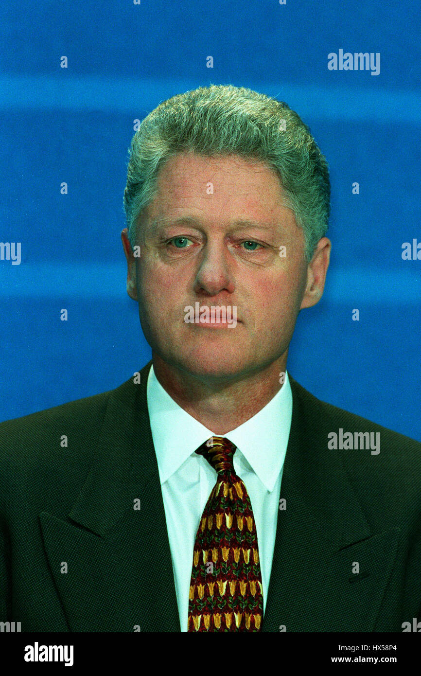 BILL CLINTON PRESIDENT OF THE U.S.A. 20 May 1998 Stock Photo