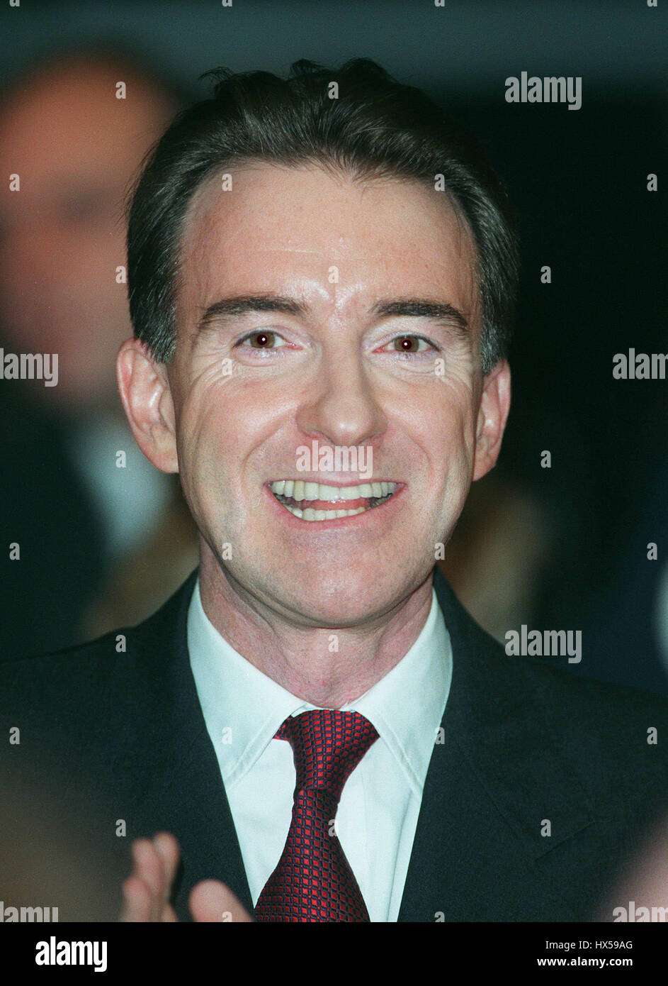 PETER MANDELSON MP MINISTER WITHOUT PORTFOLIO 31 October 1997 Stock Photo