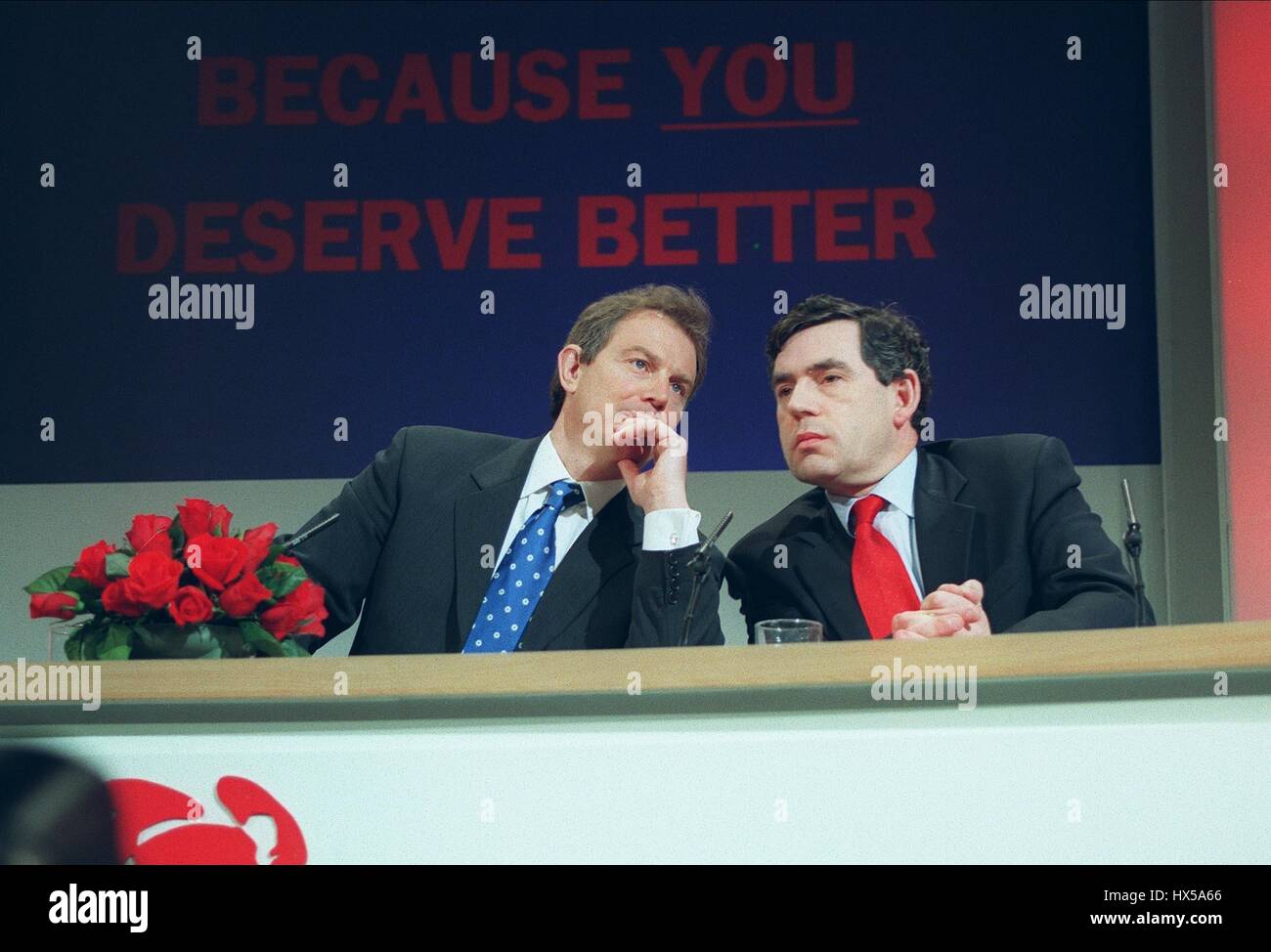 Gordon brown tony blair 1997 hi-res stock photography and images - Alamy
