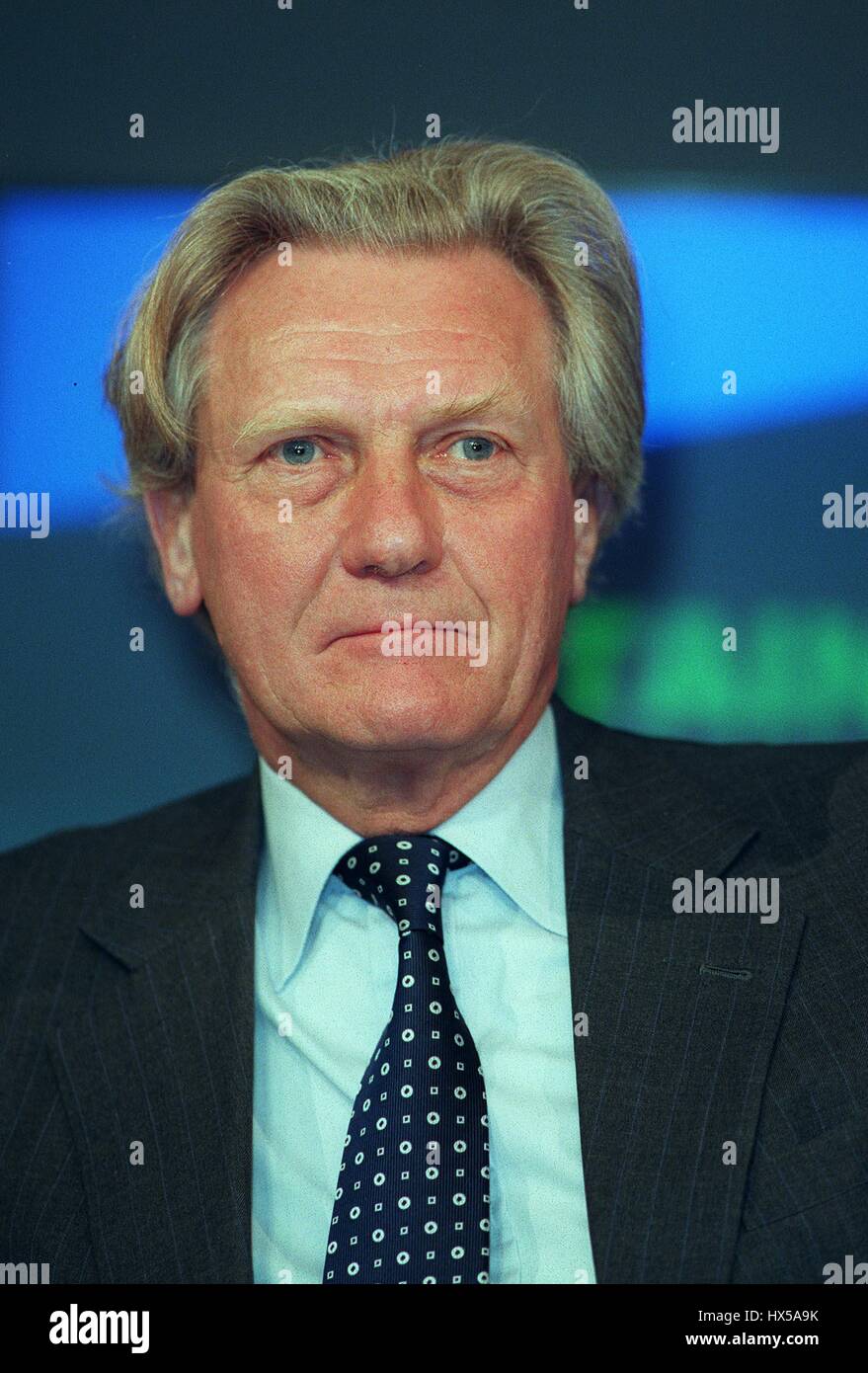 MICHAEL HESELTINE MP DEPUTY PRIME MINISTER 22 April 1997 Stock Photo