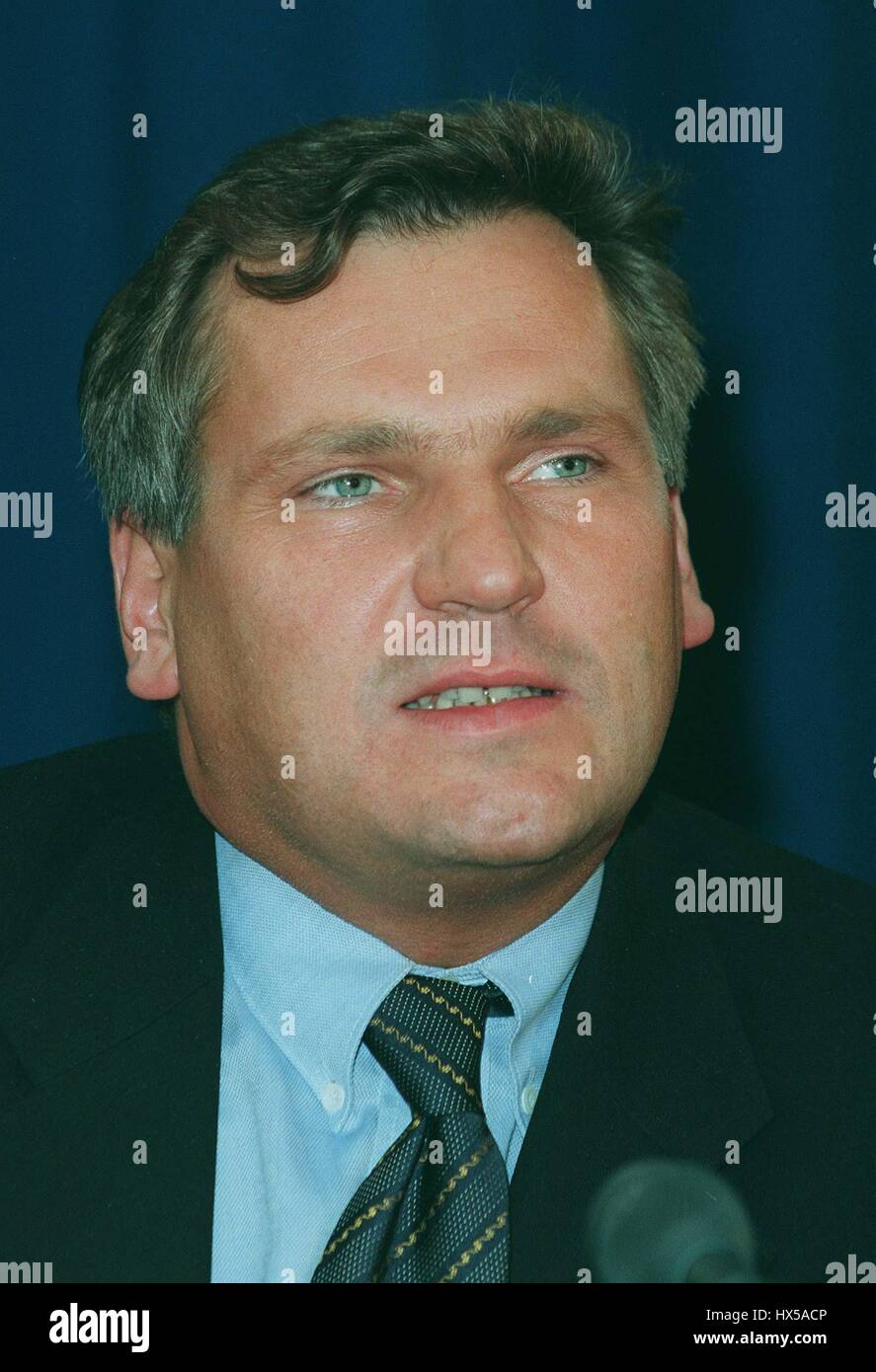 ALEKSANDER KWASNIEWSKI PRESIDENT OF POLAND 05 November 1996 Stock Photo