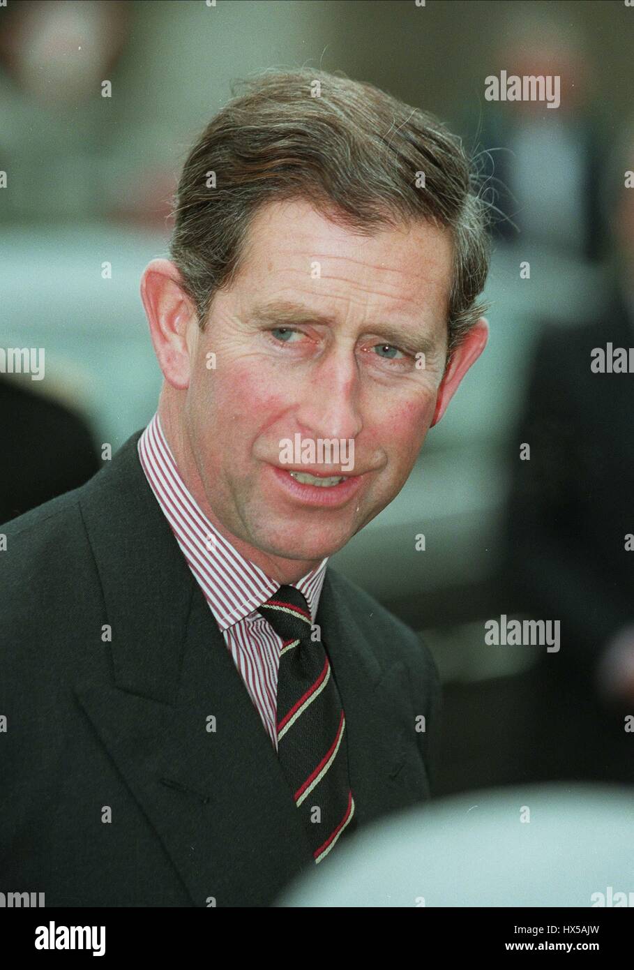 PRINCE CHARLES PRINCE OF WALES 13 December 1995 Stock Photo Alamy