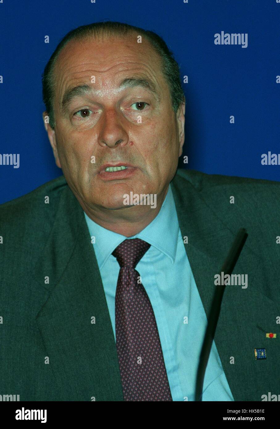 Jacques chirac 1995 hi-res stock photography and images - Alamy