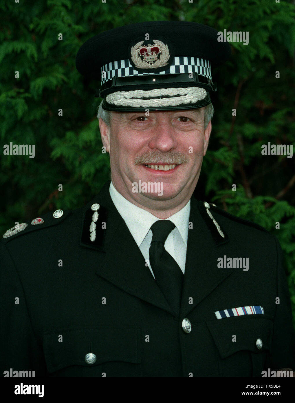 D.M. BURKE CHIEF CONSTABLE NTH YORKSHIRE 08 December 1994 Stock Photo