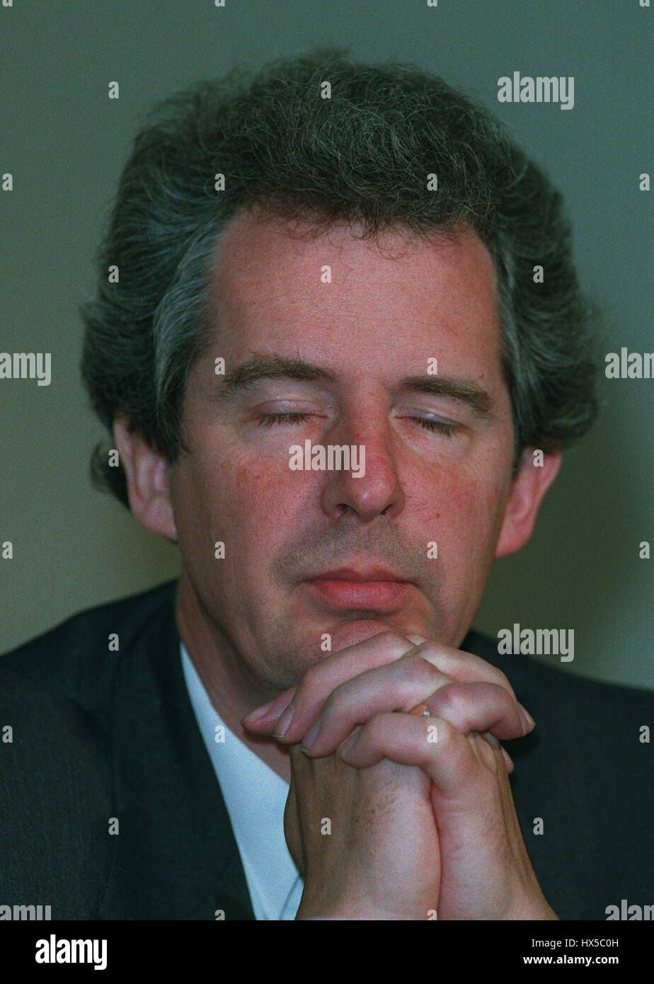 WILLIAM WALDEGRAVE MP CHANCELLOR DUCHY OF LANCASTER 29 May 1994 Stock Photo