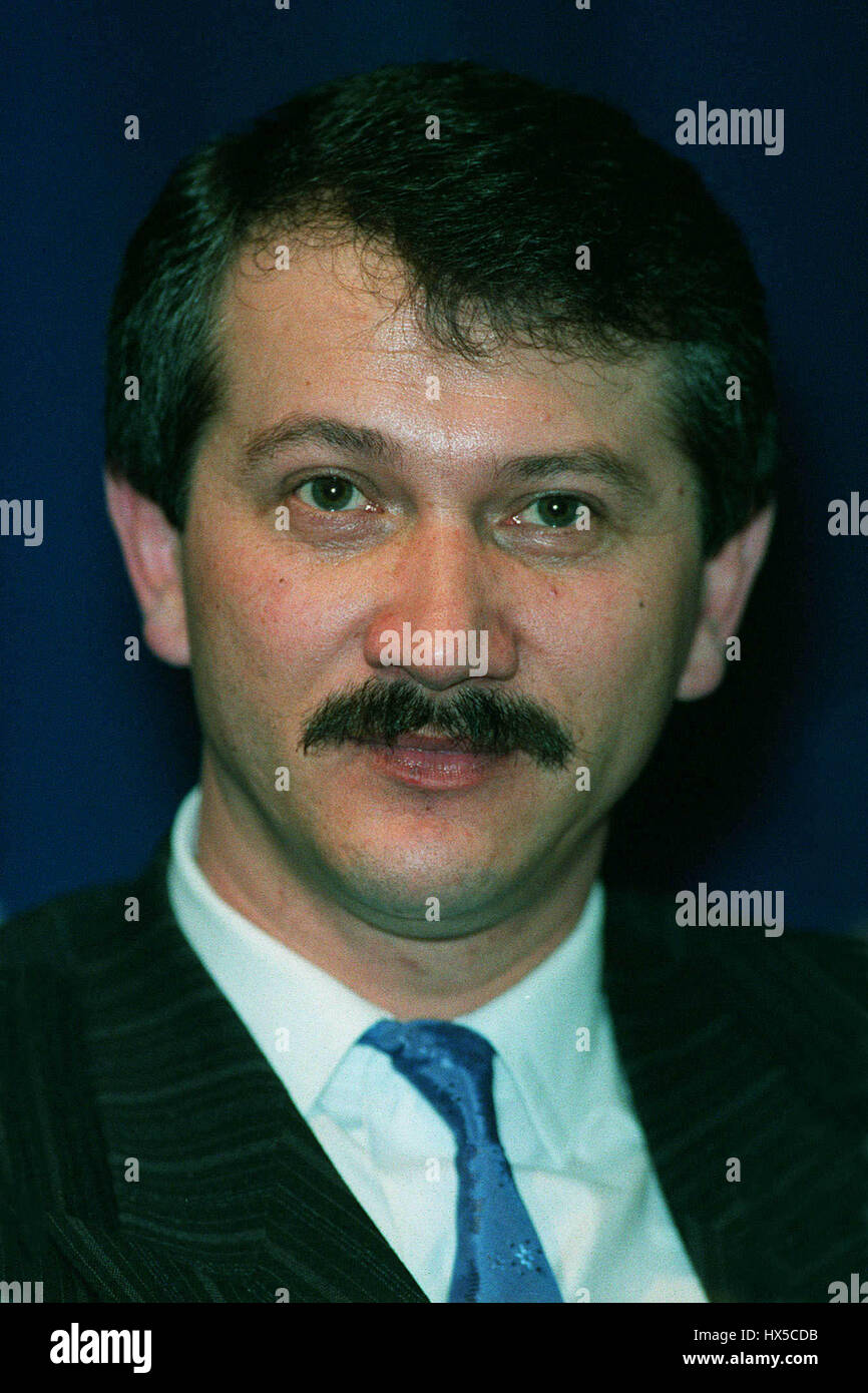 VICTOR PYNZENKY VICE P.M. UKRAINE 15 February 1993 Stock Photo