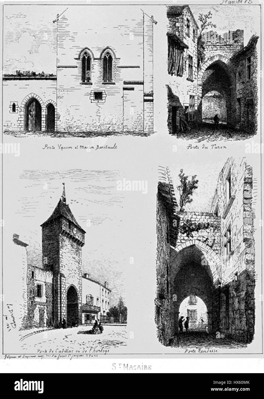 Historic ancient walls in Black and White Stock Photos & Images - Alamy