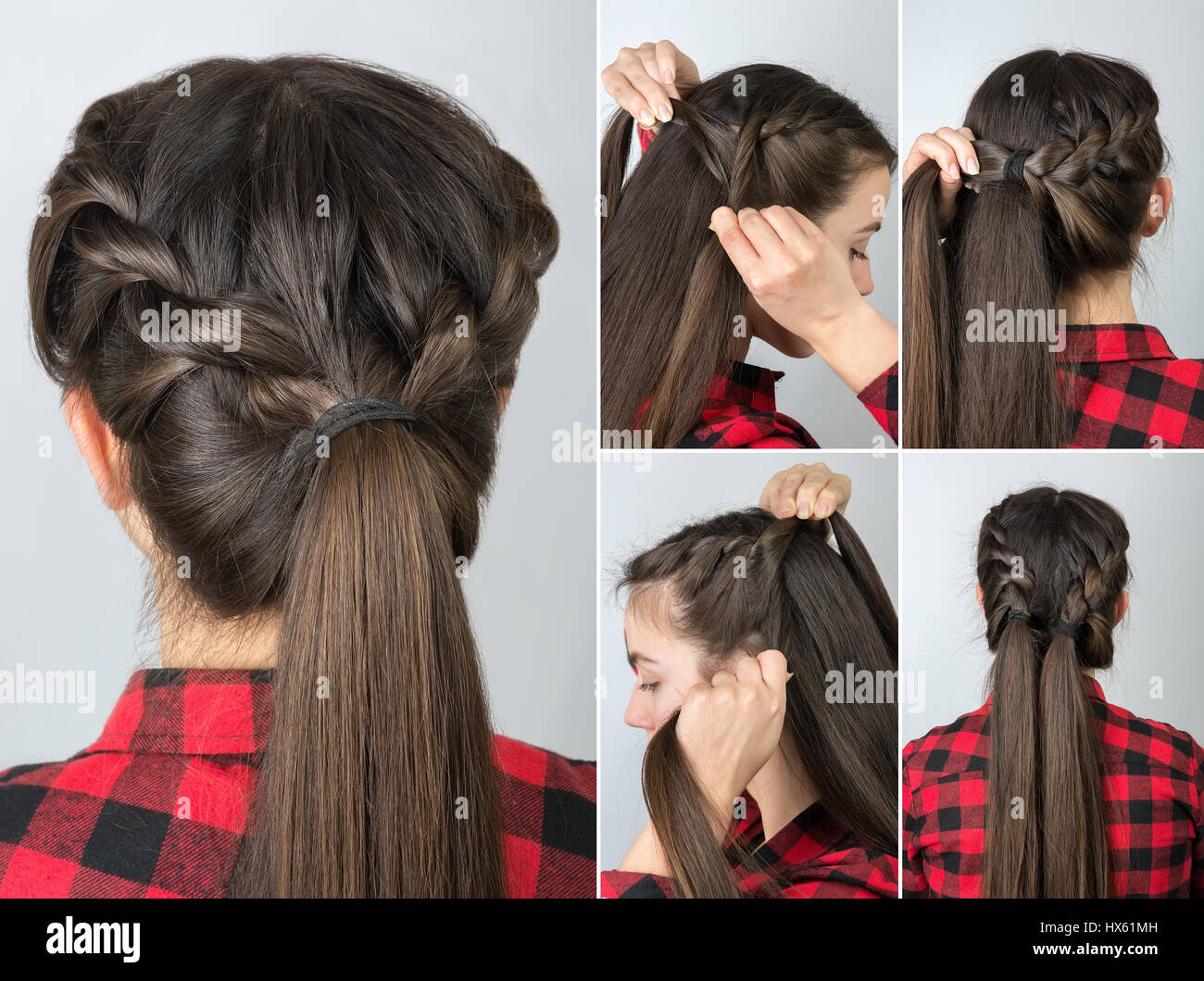 simple twisted hairstyle tutorial step by step. Easy ...