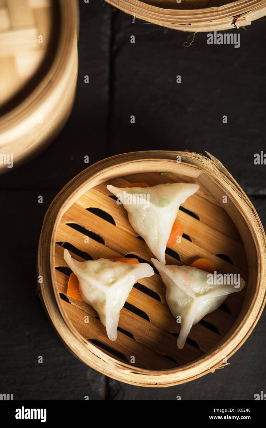 Dim Sum dumplings. Chinese traditional food Stock Photo Alamy