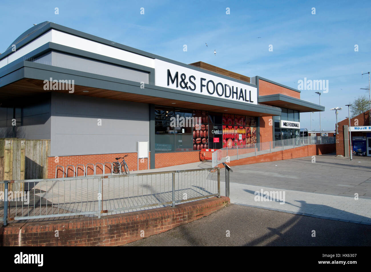 M&S Foodhall, Exmouth, Devon, UK Stock Photo