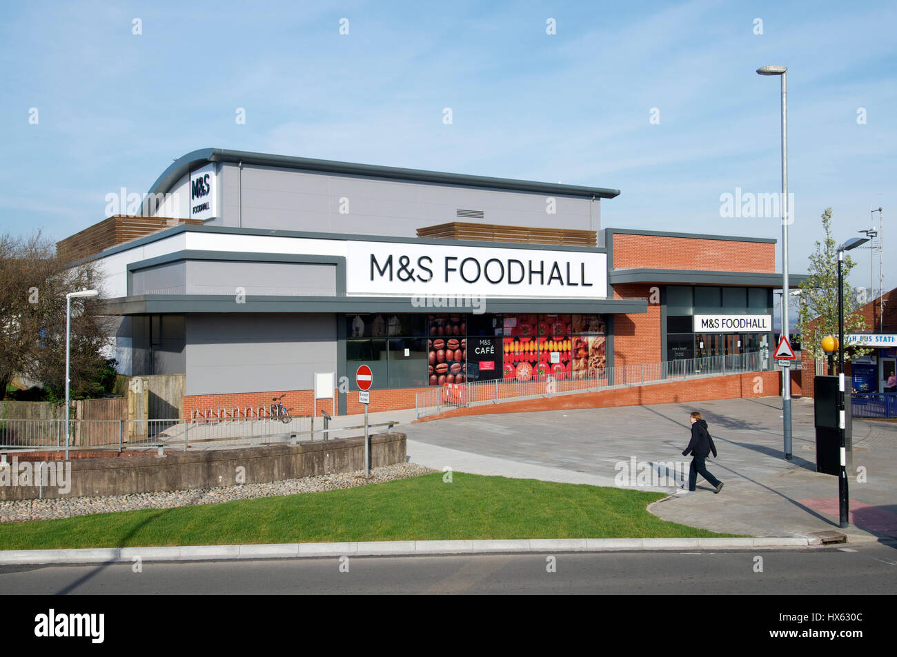 M&S Foodhall, Exmouth, Devon, UK Stock Photo