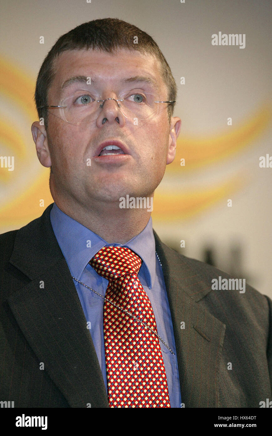 PAUL BURSTOW MP LIBERAL DEMOCRAT PARTY 24 September 2003 BRIGHTON ENGLAND Stock Photo