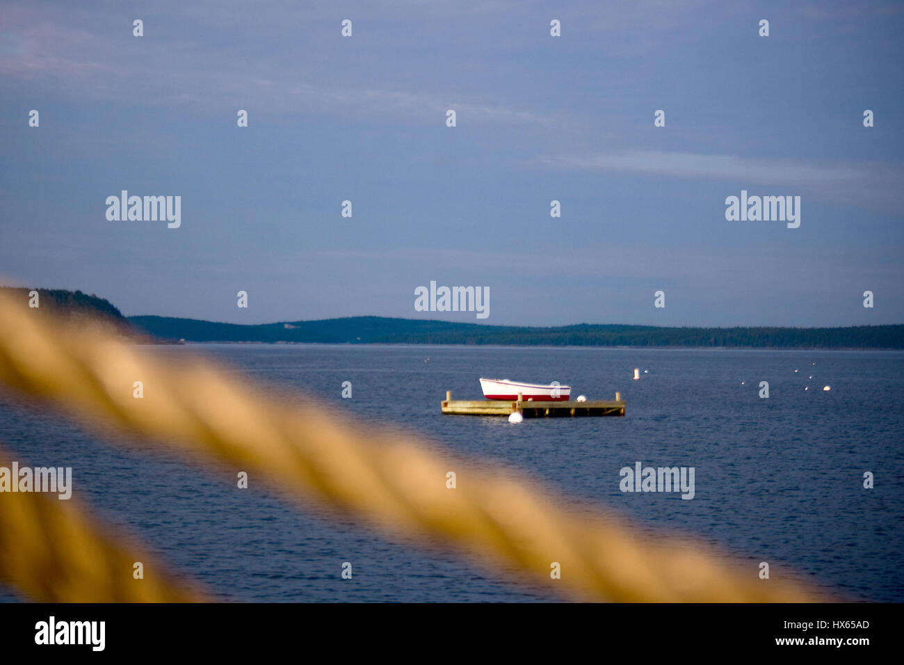 Rowboat rope hi-res stock photography and images - Alamy