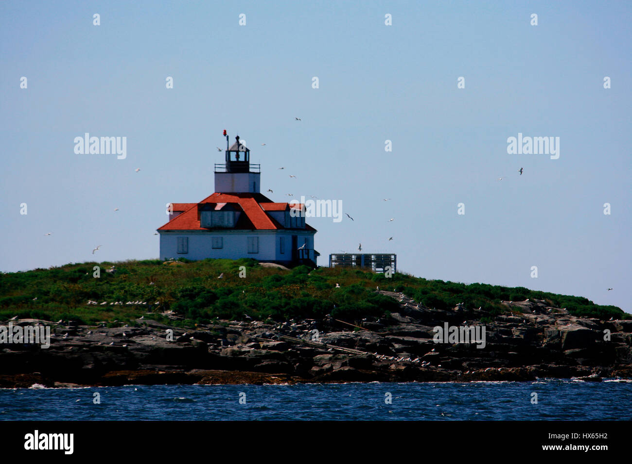 Bar harbor lighthouse acadia maine hires stock photography and images Alamy