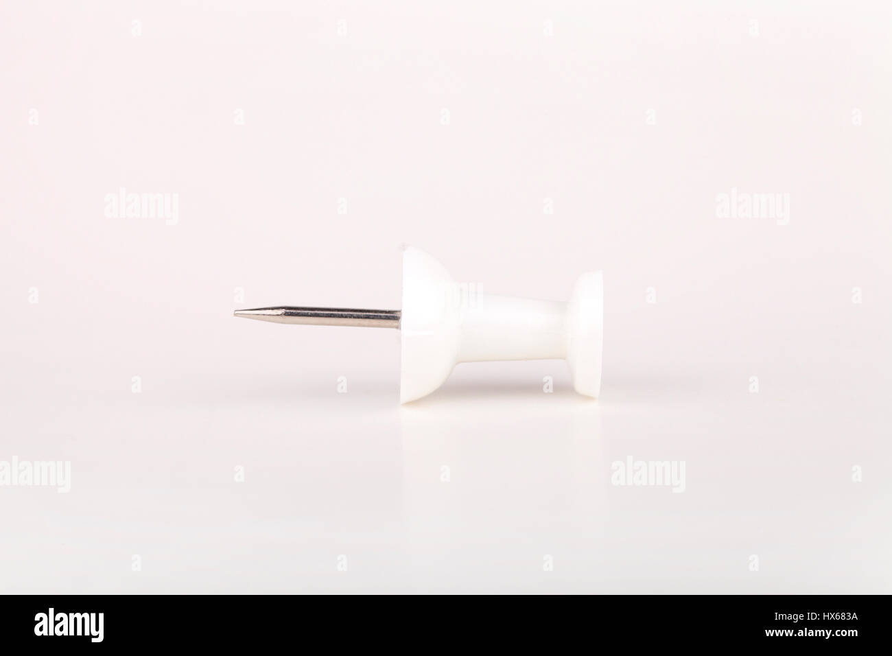 Push Pins with Long Shadow on Paper Background, Office Abstract Concept  Stock Photo - Image of direction, pinned: 229709976