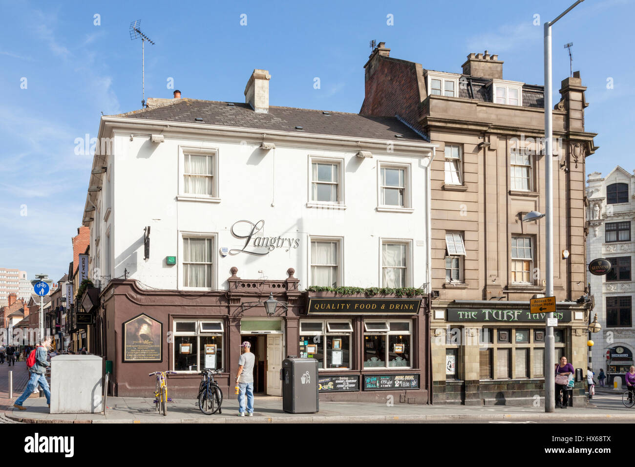 Langtry's pub in Nottingham, England, UK Stock Photo Alamy
