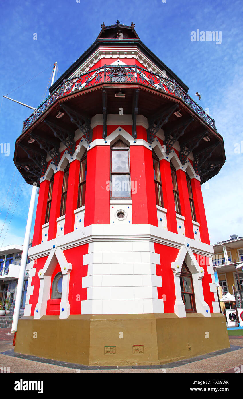 clock tower at the Waterfront, Cape Town, South Africa Stock Photo Alamy