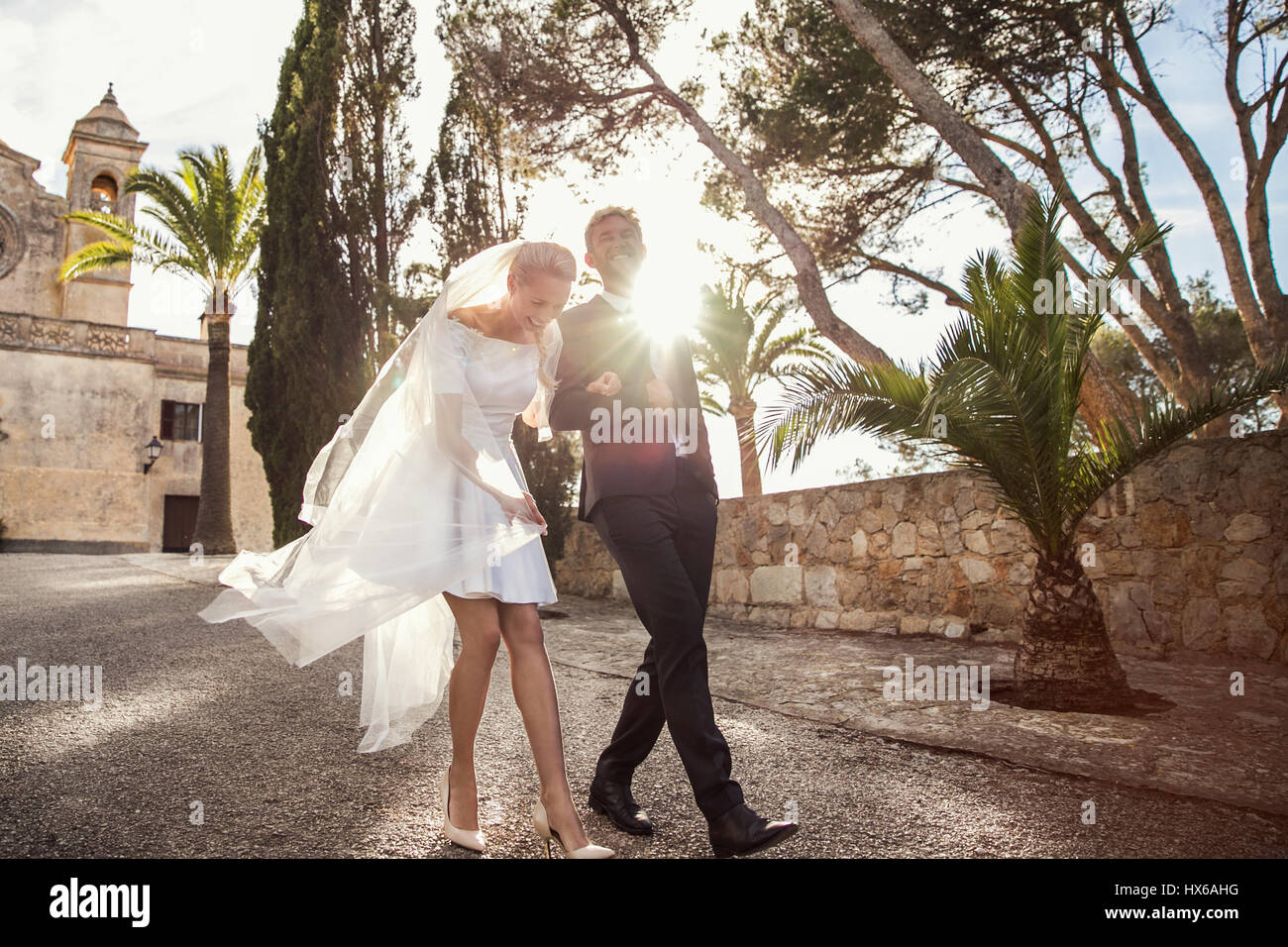 Young bride church hi-res stock photography and images - Alamy