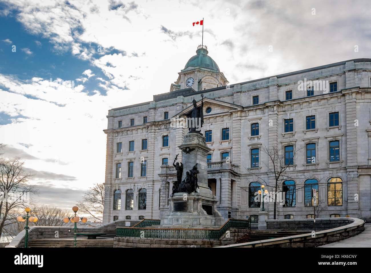 Old Post Office building Quebec City, Canada Stock Photo Alamy